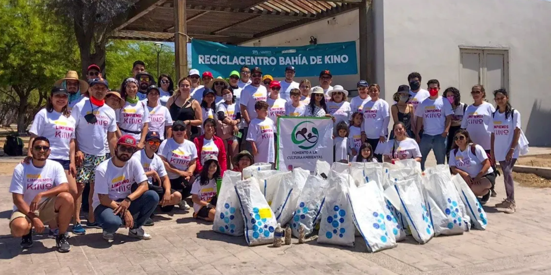 Hidrogas, de Grupo Tomza limpia playas de Bahía de Kino 