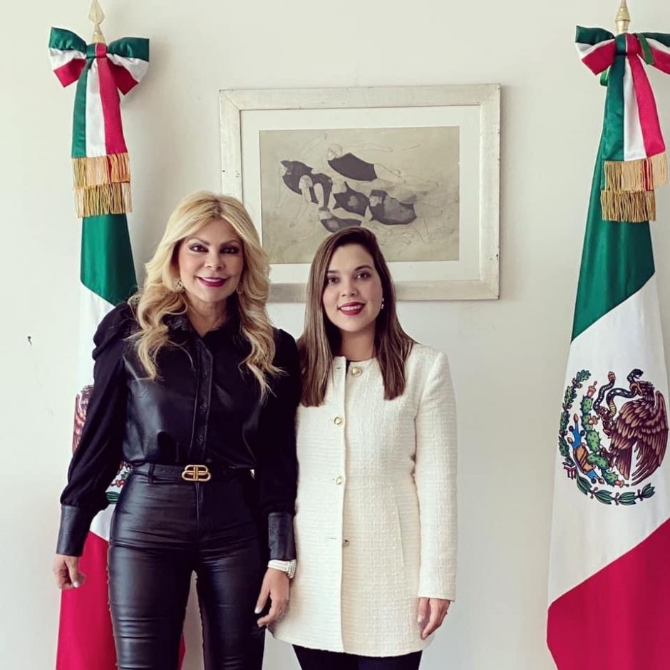 Mónica Meléndez visita los Tribunales del Federales